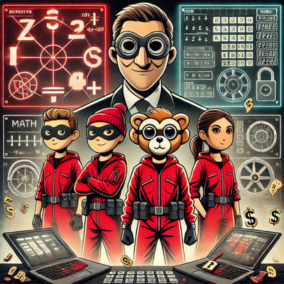 Breakout matemático de la Casa de Papel