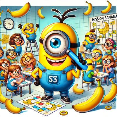 Escape room Minions: buscando las bananas