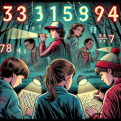 Breakout matemático Stranger Things