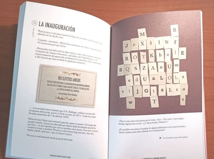 Sherlock Holmes Escape book 2: acertijos