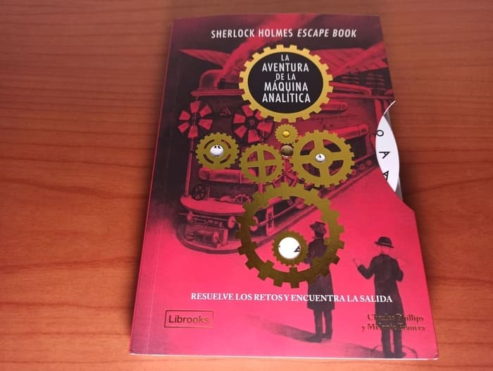 Sherlock Holmes Escape book 2: Portada del libro